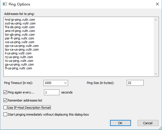 pinginfoview
